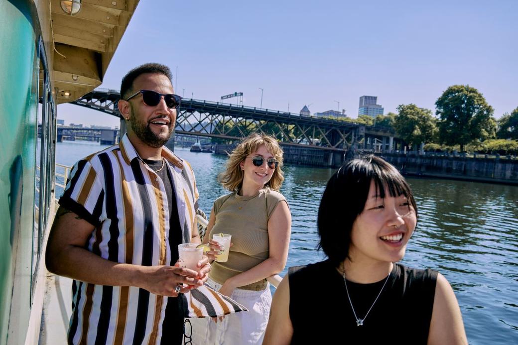 Display ad for Portland Spirit