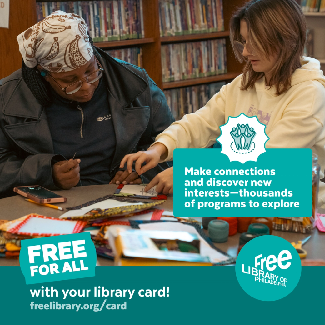 Display Ad: Free Library of Philadelphia 