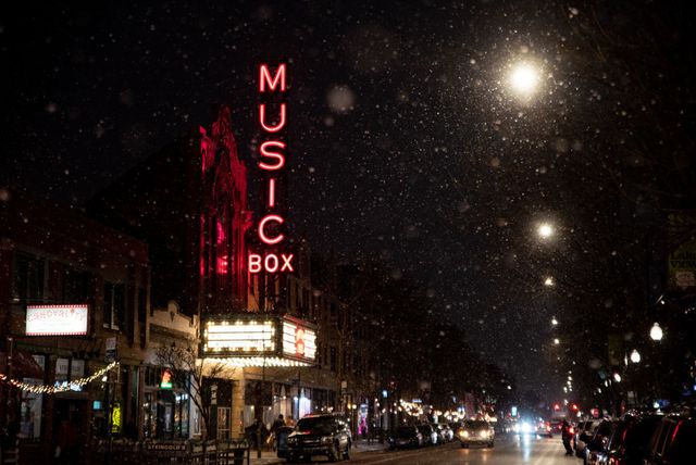 The Music Box Theatre in Lakeview