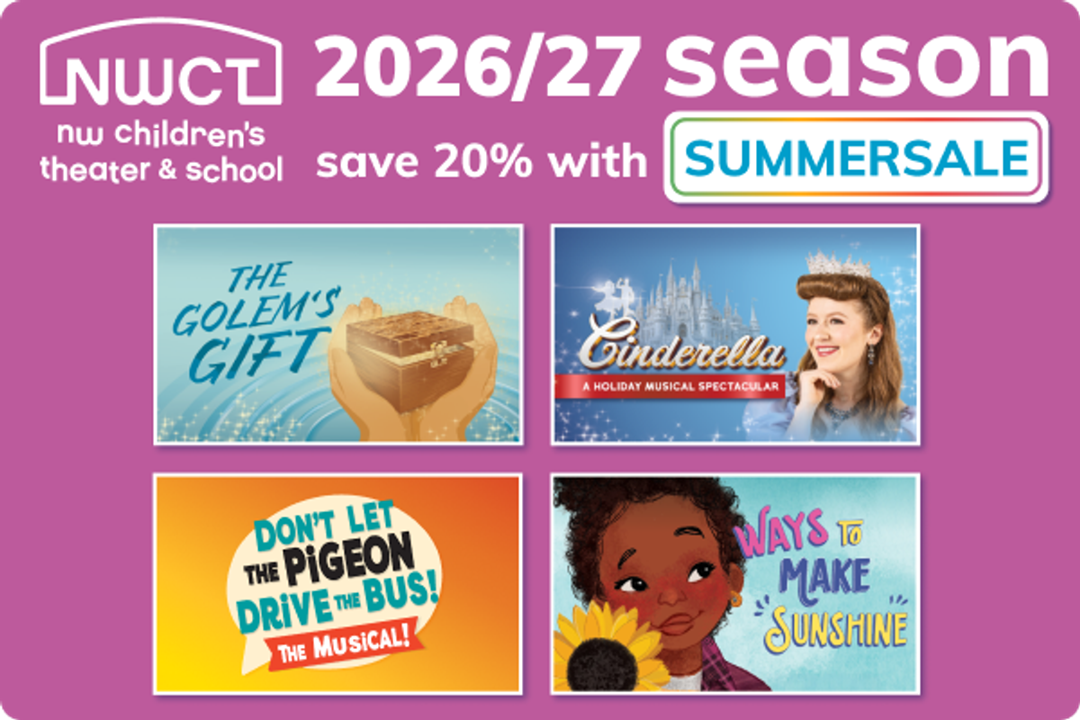 Display ad for Northwest Children's Theater