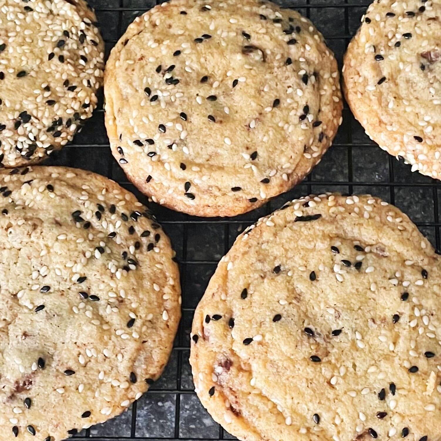 Sophia Lo’s toasted sesame cookies are perfectly sweet and nutty. (Sophia Lo / City Cast Pittsburgh)