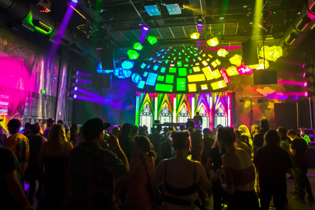 Display Ad for Meow Wolf