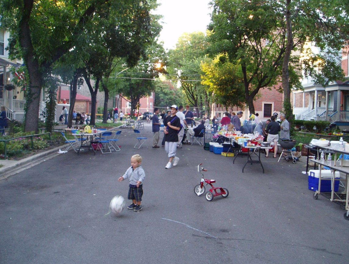 Lakeview block party