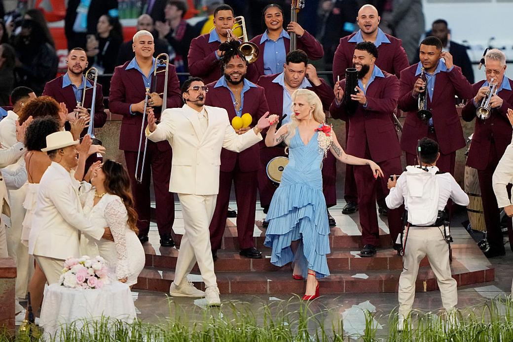 Bad Bunny and Lady Gaga