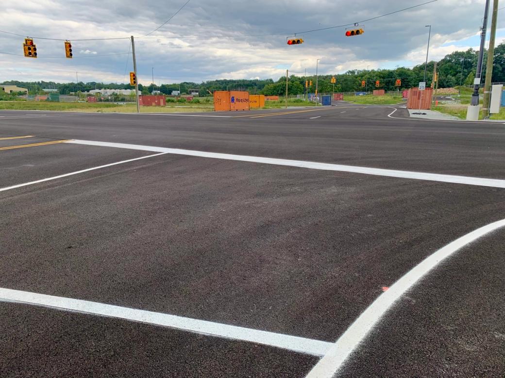There are at least two other self-driving test tracks in our region — one in Hazelwood Green and another just a few miles south of PennSTART in Westmoreland County. (Megan Harris / City Cast Pittsburgh)