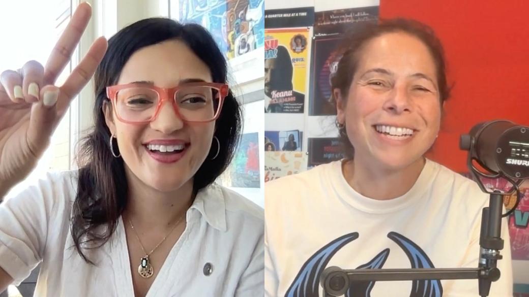State Rep. Maria Isa Pérez-Vega and St. Paul City Council President Rebecca Noecker. (City Cast Twin Cities)