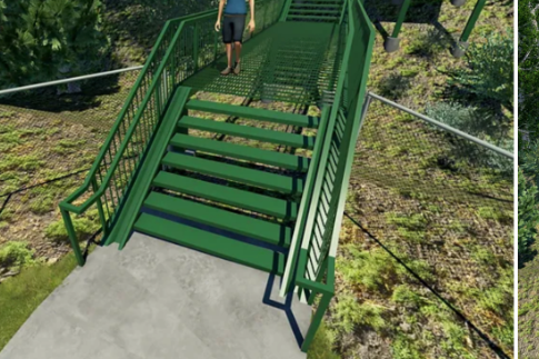 The Peasley Connection Stairway Coming to Ann Morrison Park image