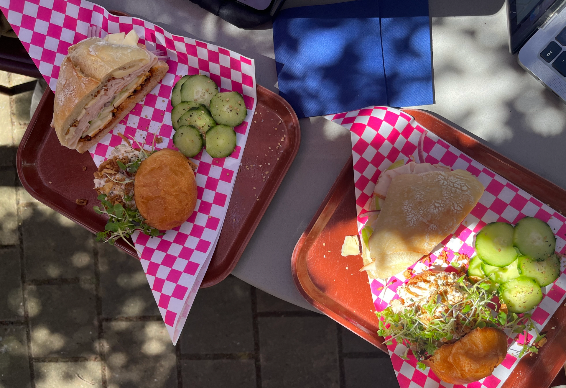 This is what lunch looks like at Storied. YUM! (Sam J Leeds / City Cast Seattle)