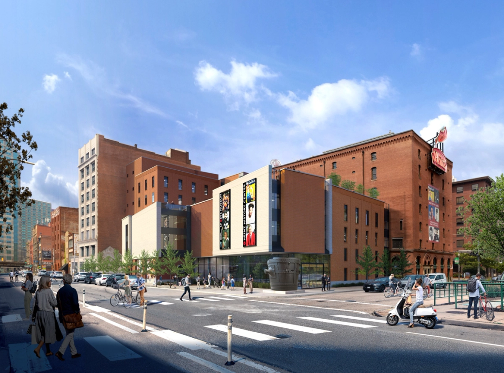 Rendering of Heinz History expansion