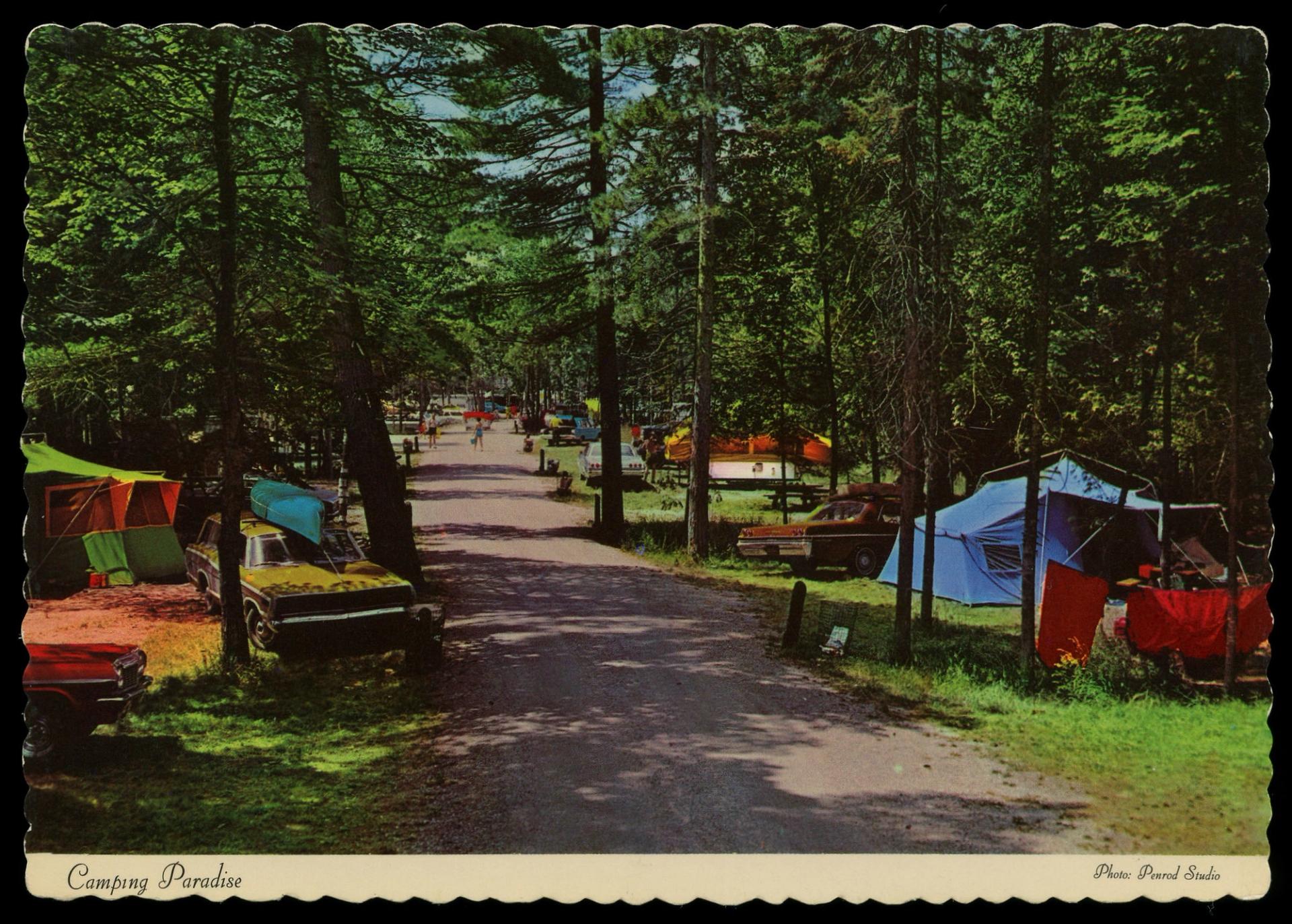 Camping at Indiana Dunes