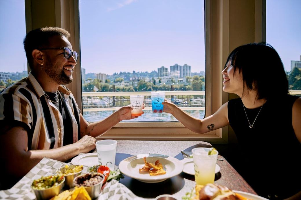 Display ad for Portland Spirit