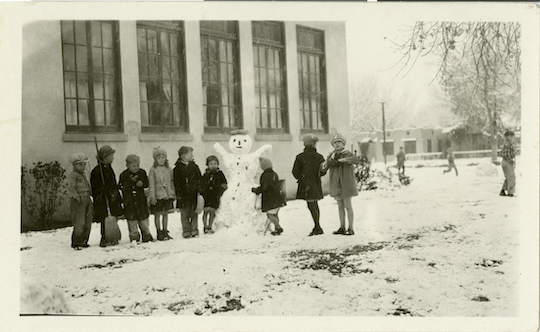 Students at the Fifth Street School, Jan. 10, 1930. (Doris Hancock Photograph Collection/UNLV Special Collections)