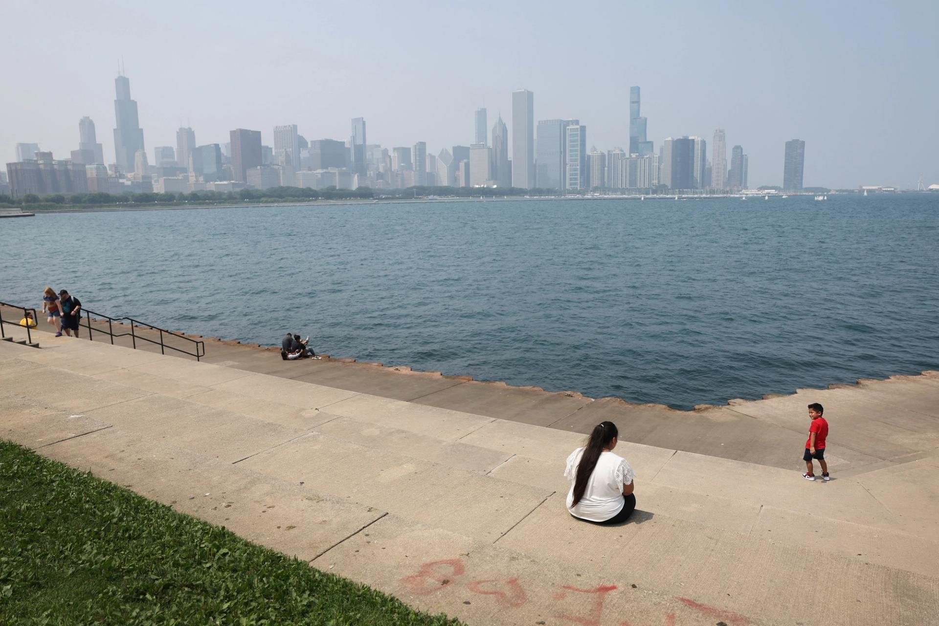 In 2023, smoke from Canadian wildfires blanketed Chicago.