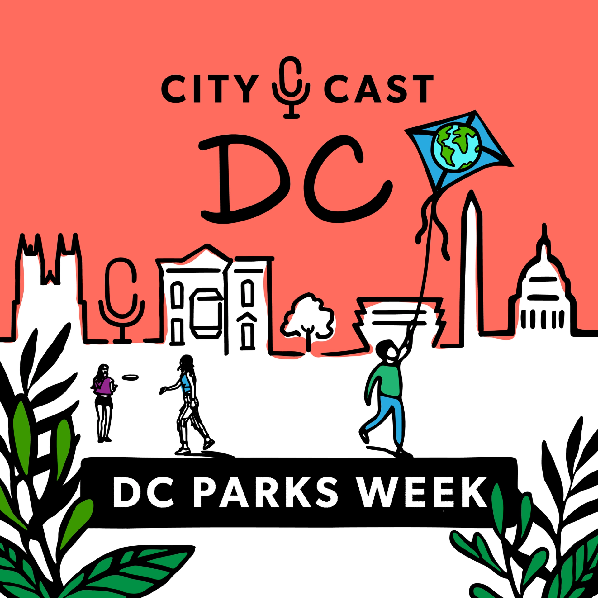 City Cast DC podcast episode art