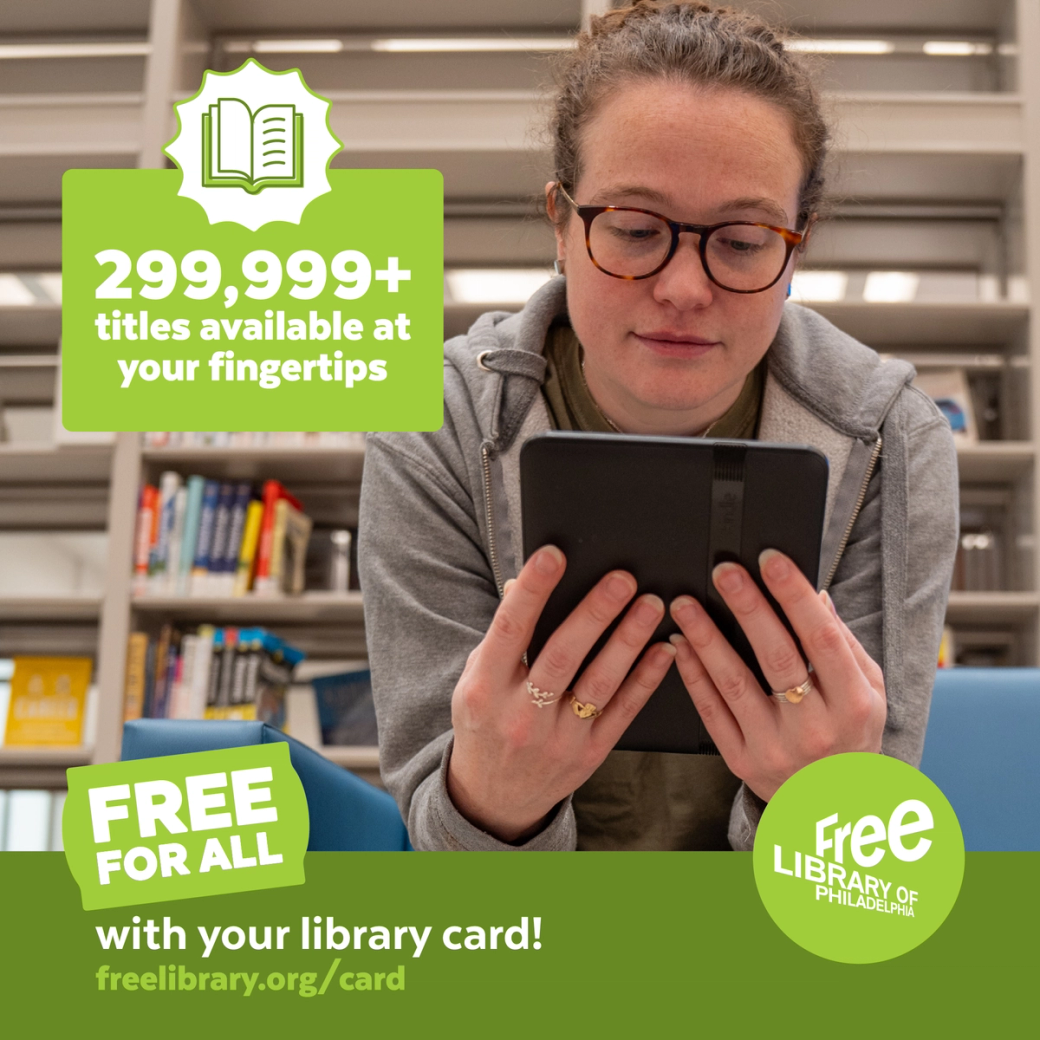 Display Ad: Free Library of Philadelphia 
