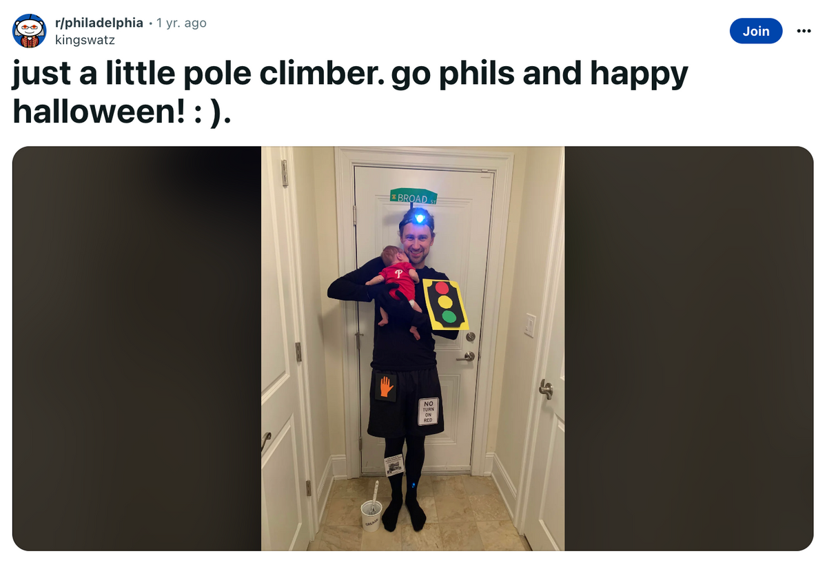 LastMinute Philly Costume Ideas City Cast Philly