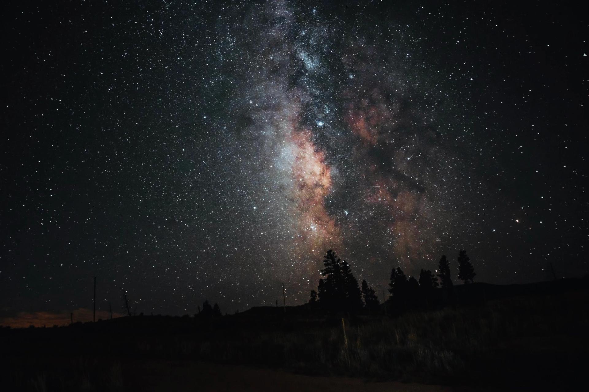 A breathtaking view of the Milky Way from Deckers, Colorado.
