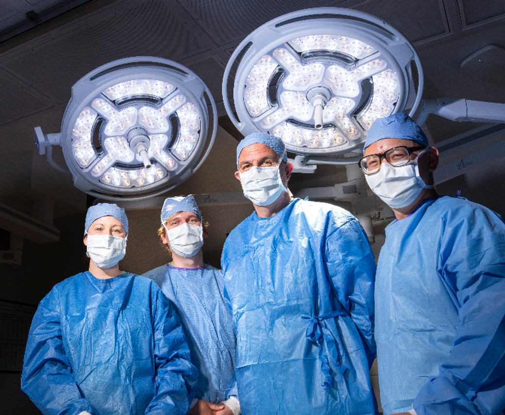 Display ad for Denver Health showing a surgeon