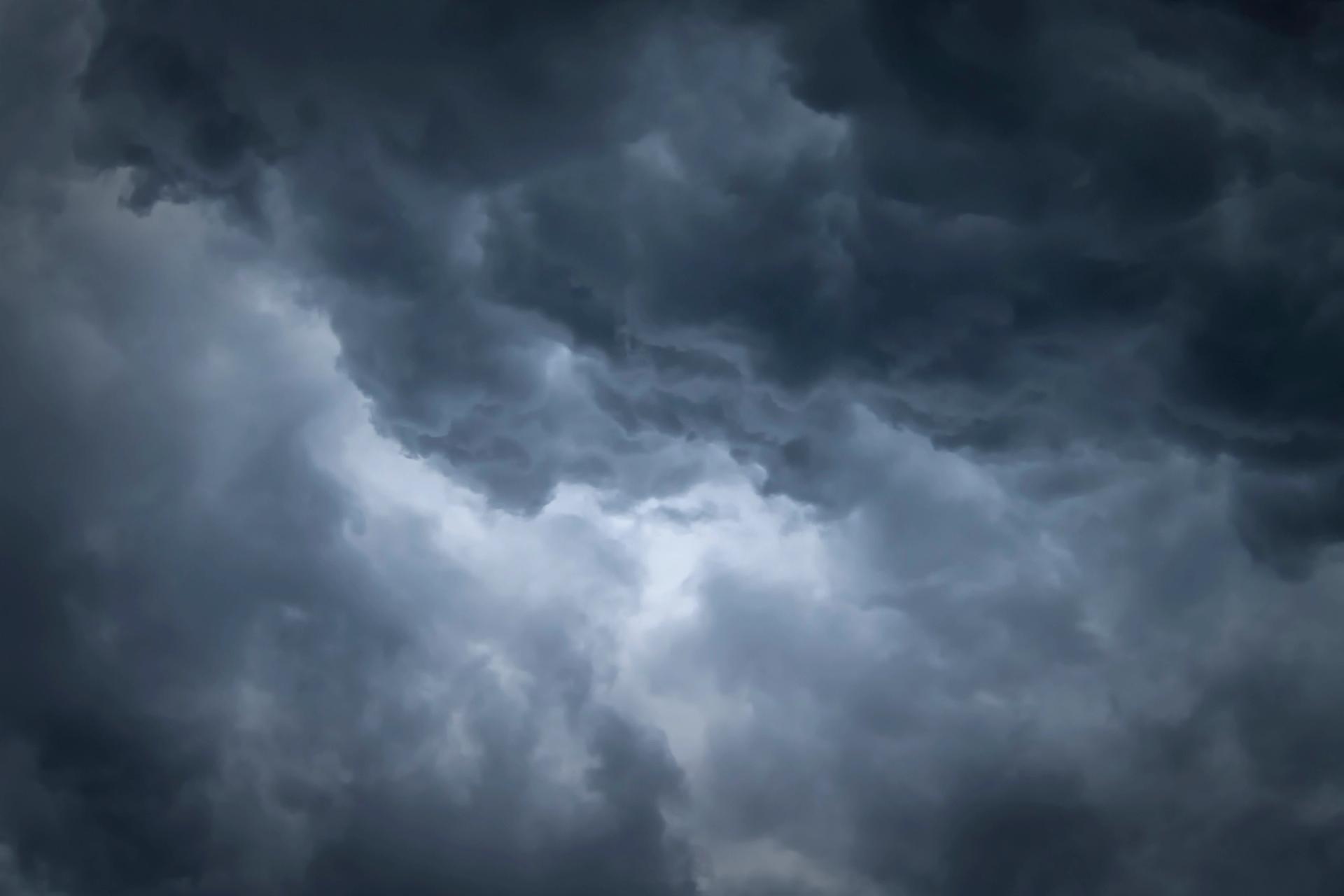 Photo of storm clouds.