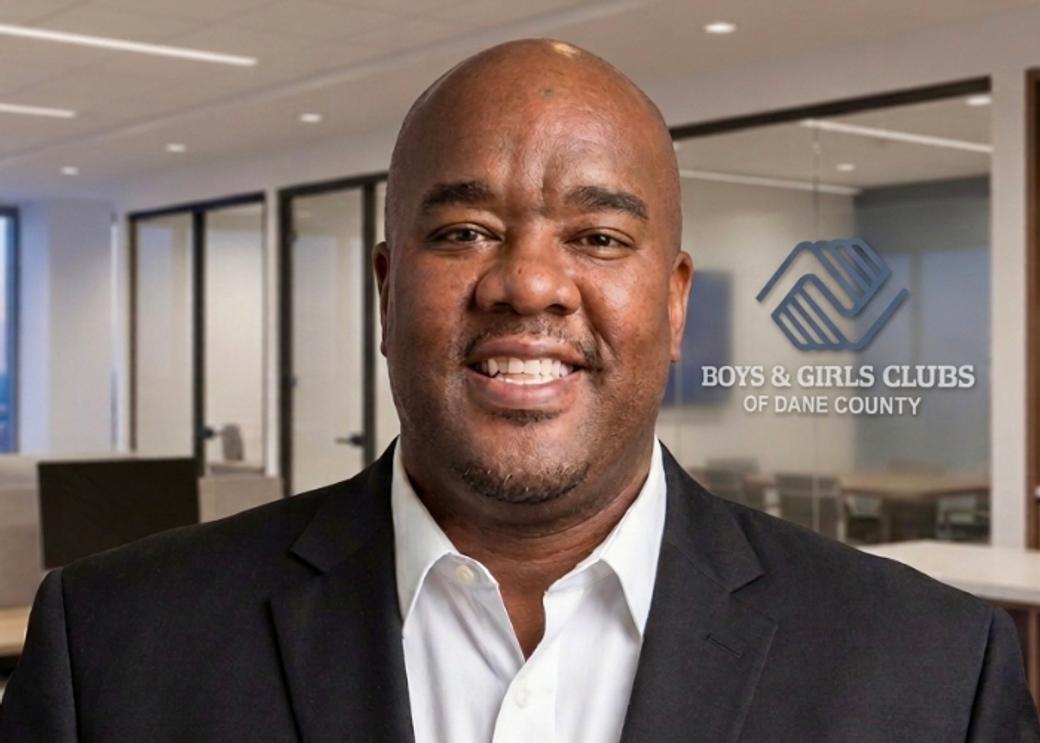 A photo of Boys & Girls Club of Dane County CEO Michael Johnson