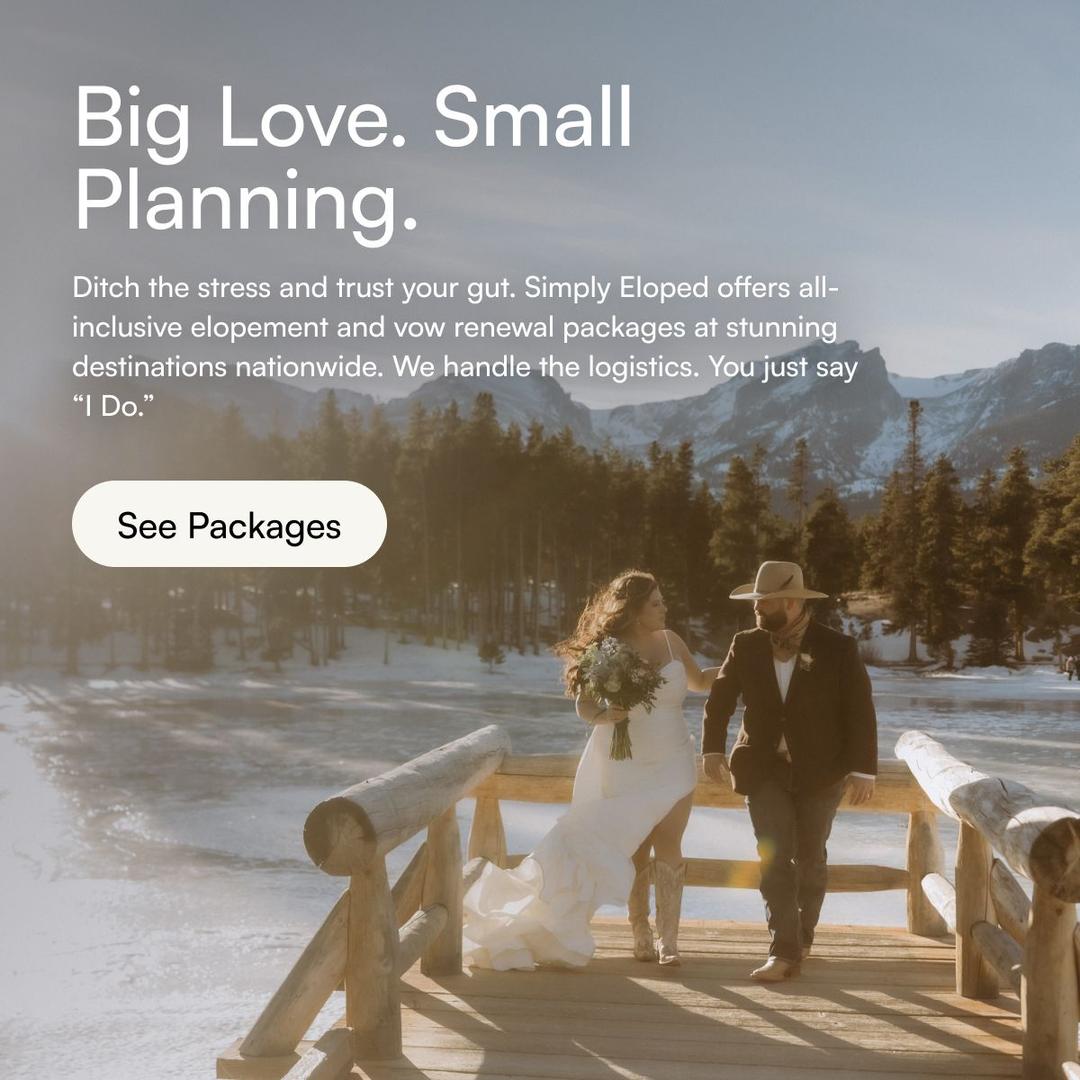 City Cast Simply Eloped newsletter ad