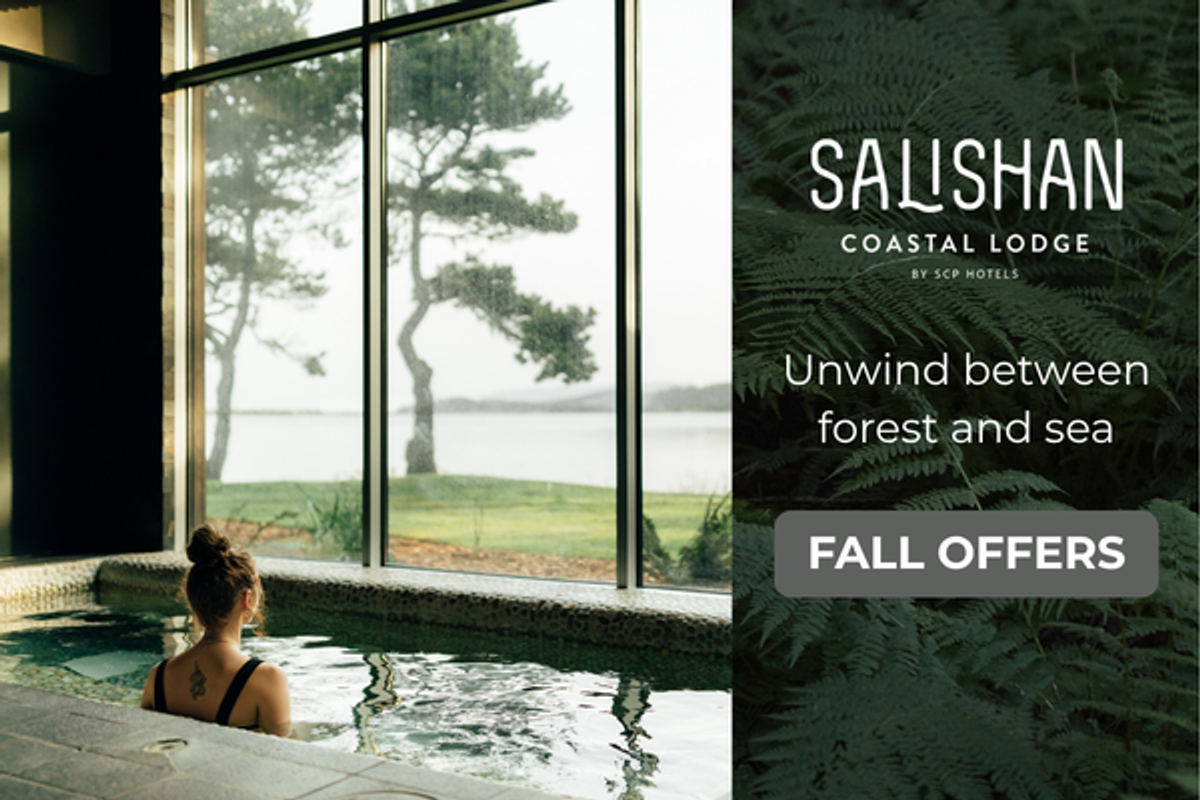 Display ad for Salishan Coastal Lodge