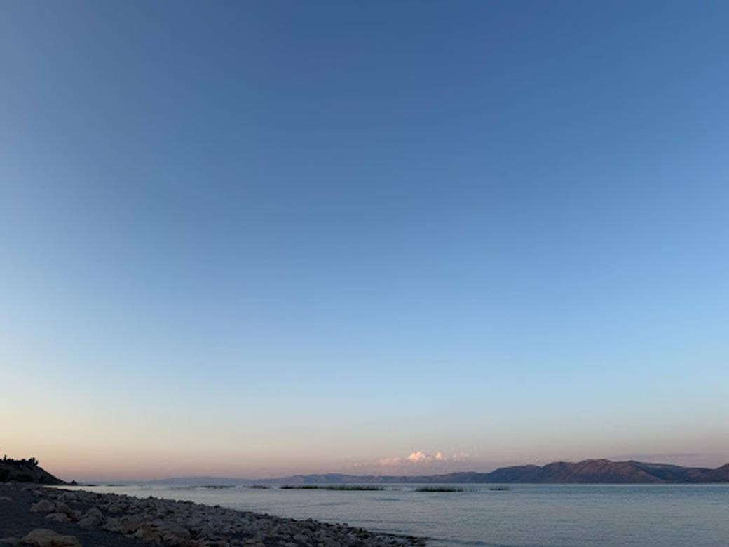 A view of Bear Lake in the summer
