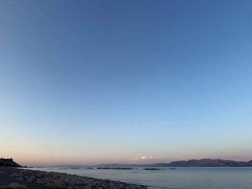 A view of Bear Lake in the summer