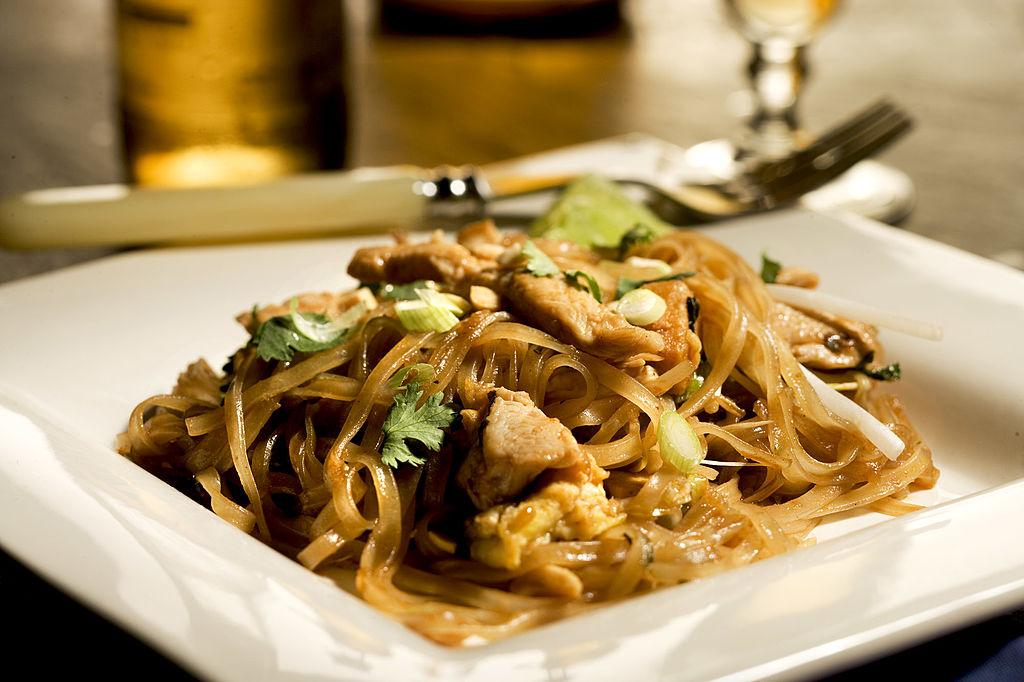 A dish of pad Thai