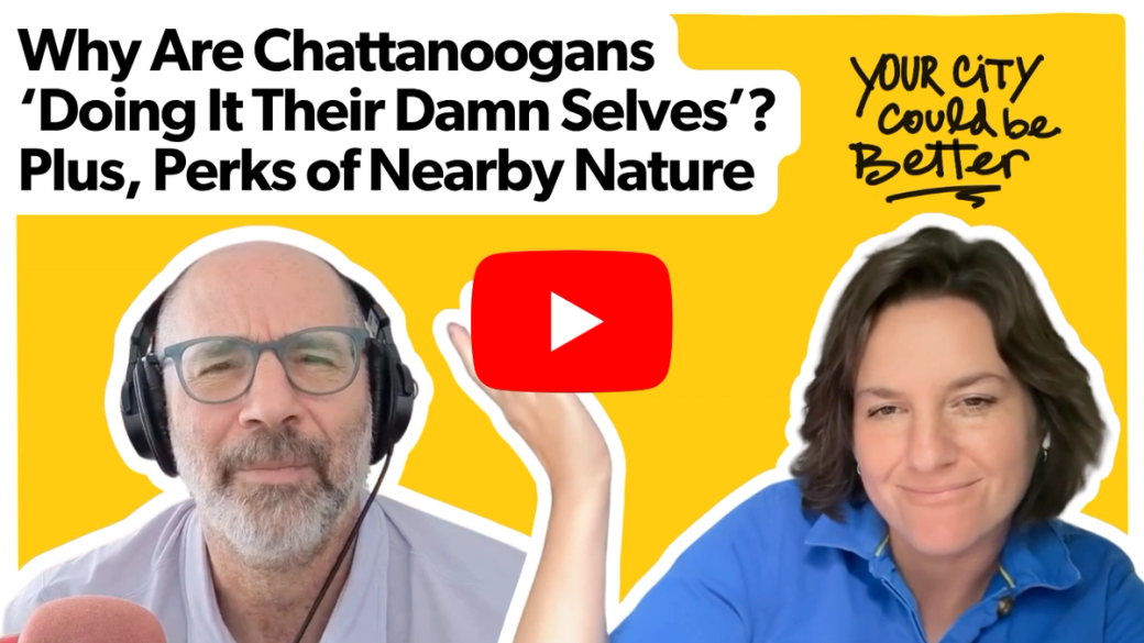 YouTube thumbnail showing David and Hope looking skeptical, with show title and logo on top