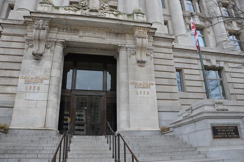 The Wilson Building, home of the D.C. Council. (Adam Fagen/Flickr)