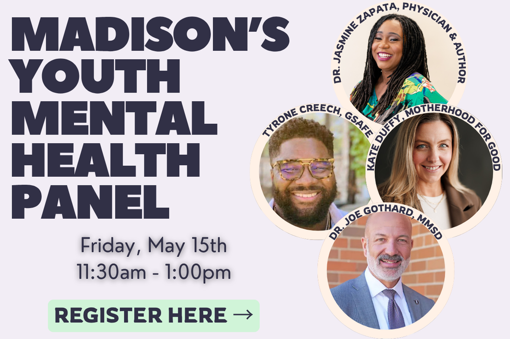 Display ad for Journey Mental Health Center; Madison's Youth Mental Health Panel