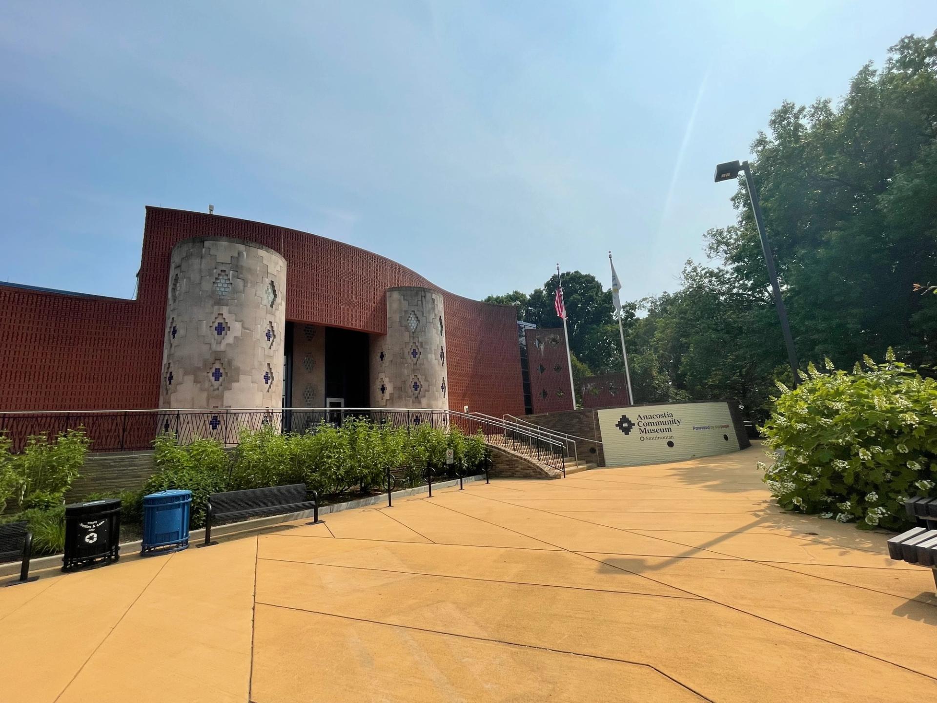 View of the Anacostia Community Museum.