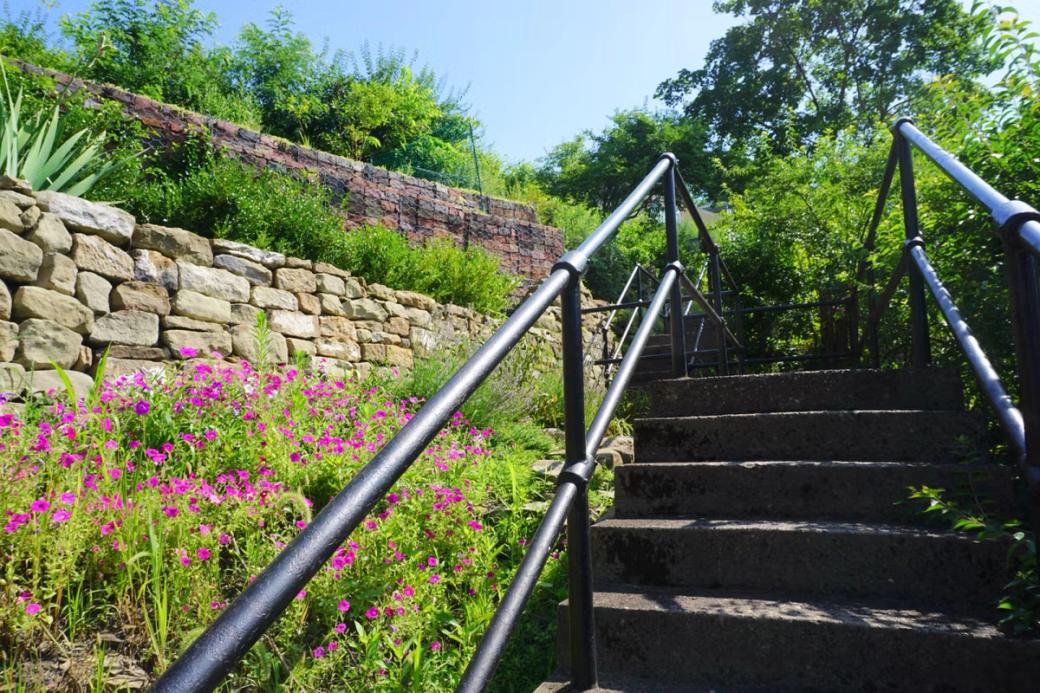City steps in Troy Hill.