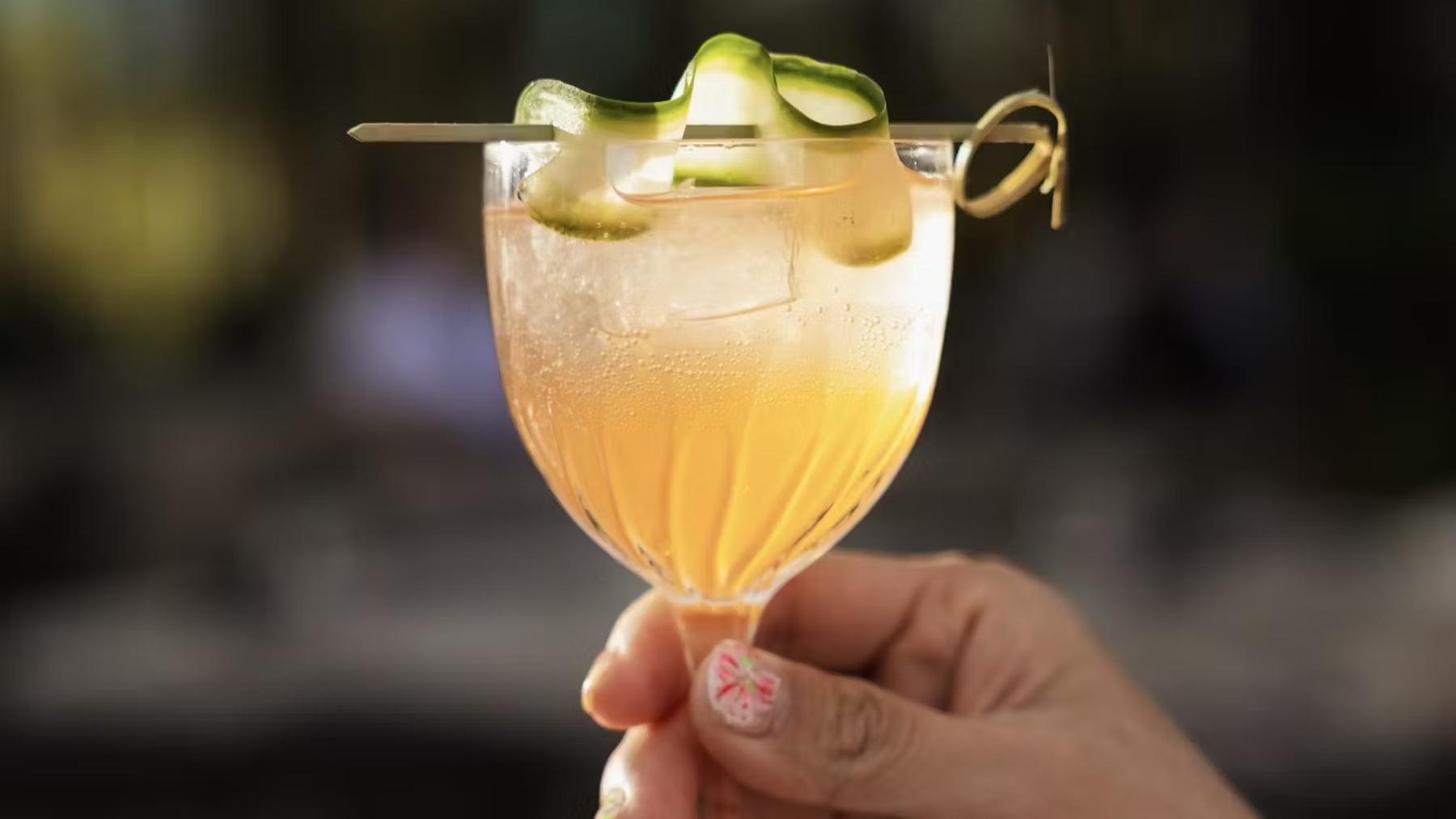 Free mini-cocktail at Fine Company