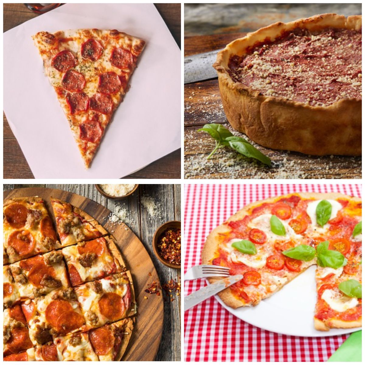 What’s your favorite pizza style? (Juan Villamar; LauriPatterson; Brent Hofacker; Judith Haeusler / Getty Images)