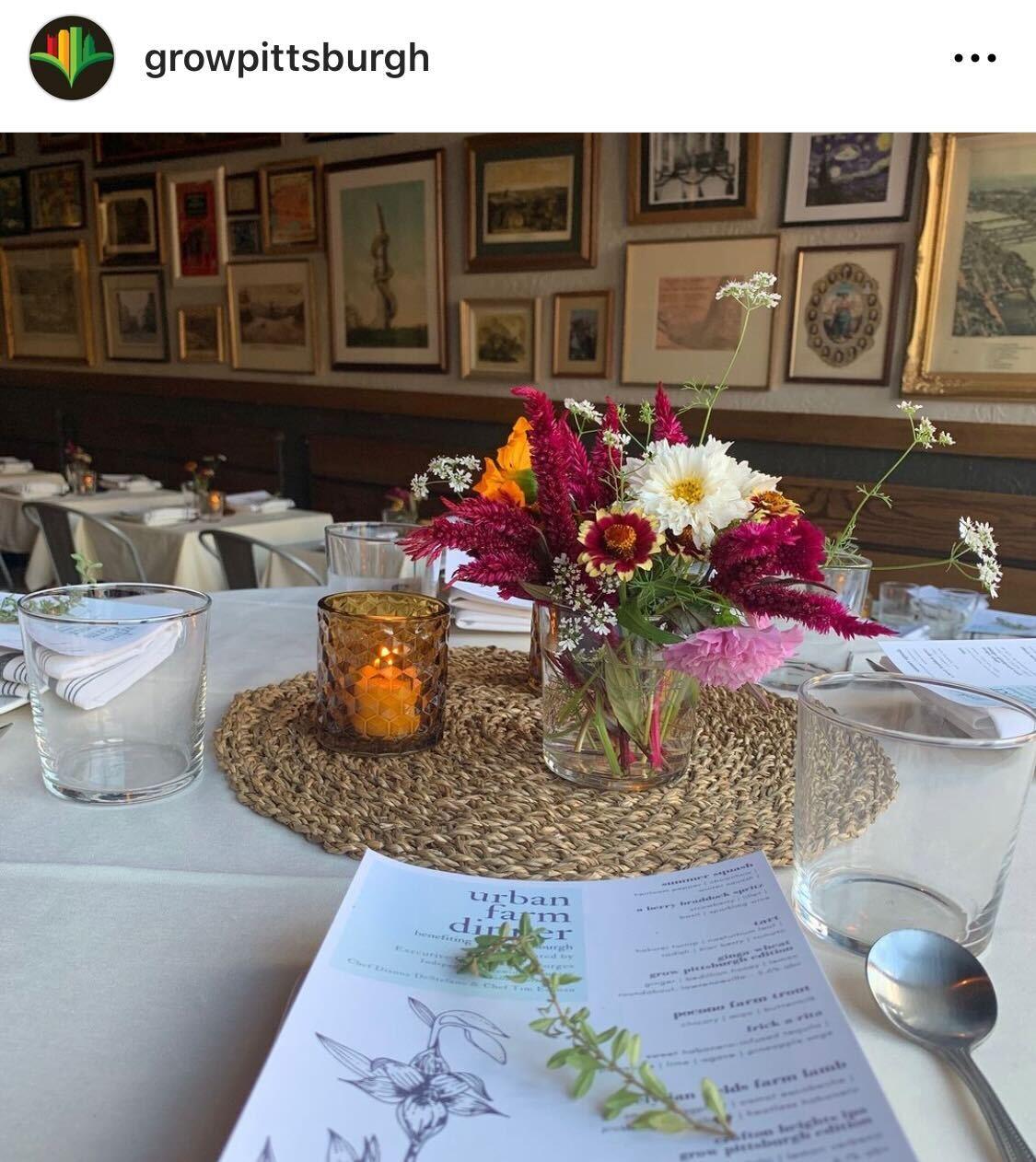 Enjoy an urban farm dinner with Grow Pittsburgh. (@growpittsburgh)