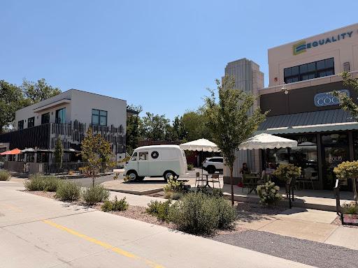 Some of the businesses on Milk Block: Neighbors Bar, Equality Utah, and Better Than Coco.