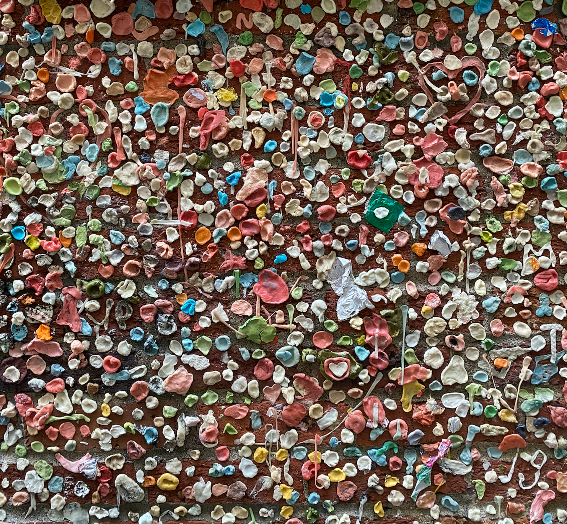 The infamous gum wall gives everyone the ick. (Ashley Smith / City Cast Seattle)