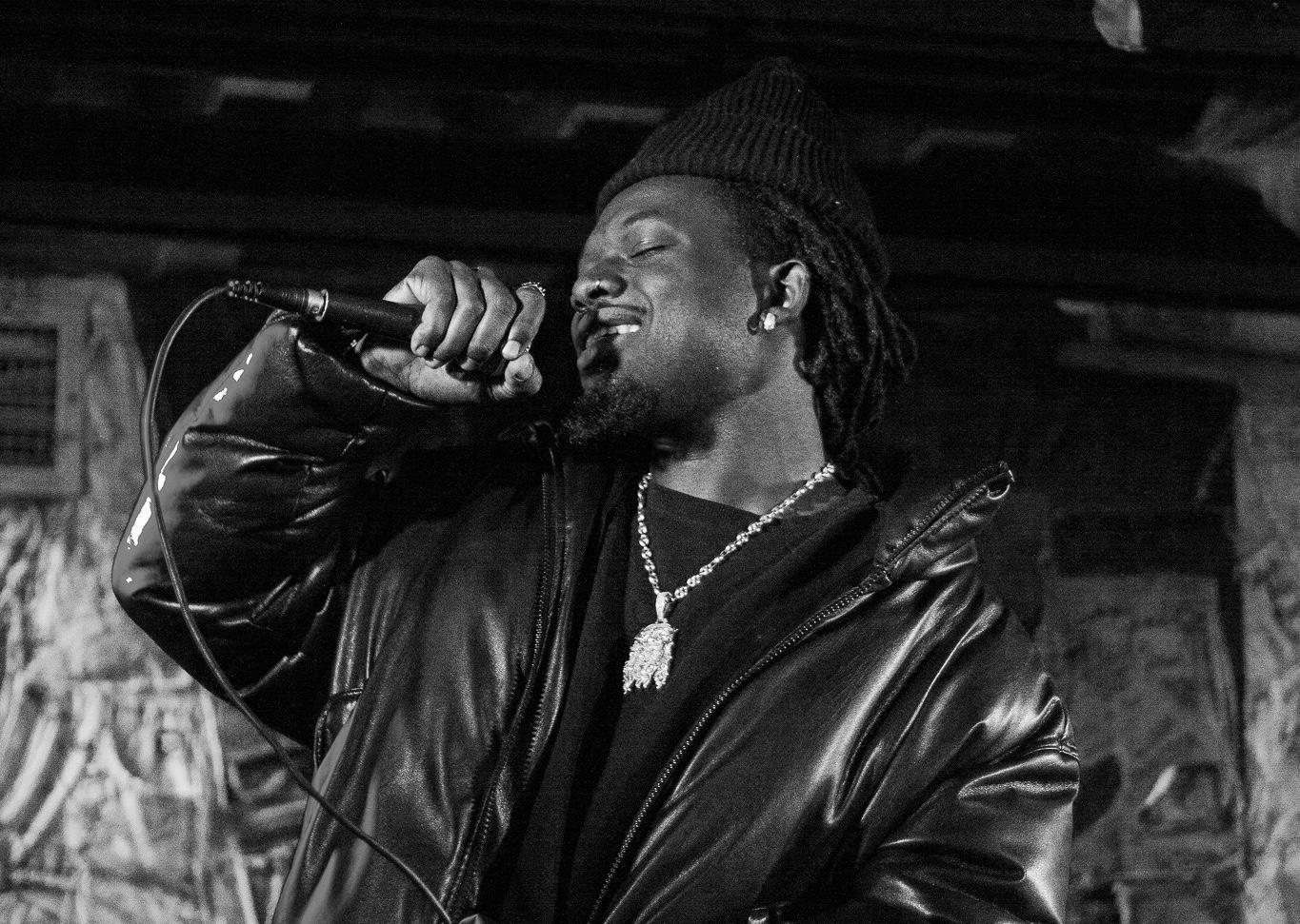 Acquaah performing. (Courtesy of Acquaah)