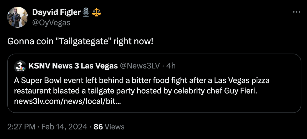 Photo of a tweet