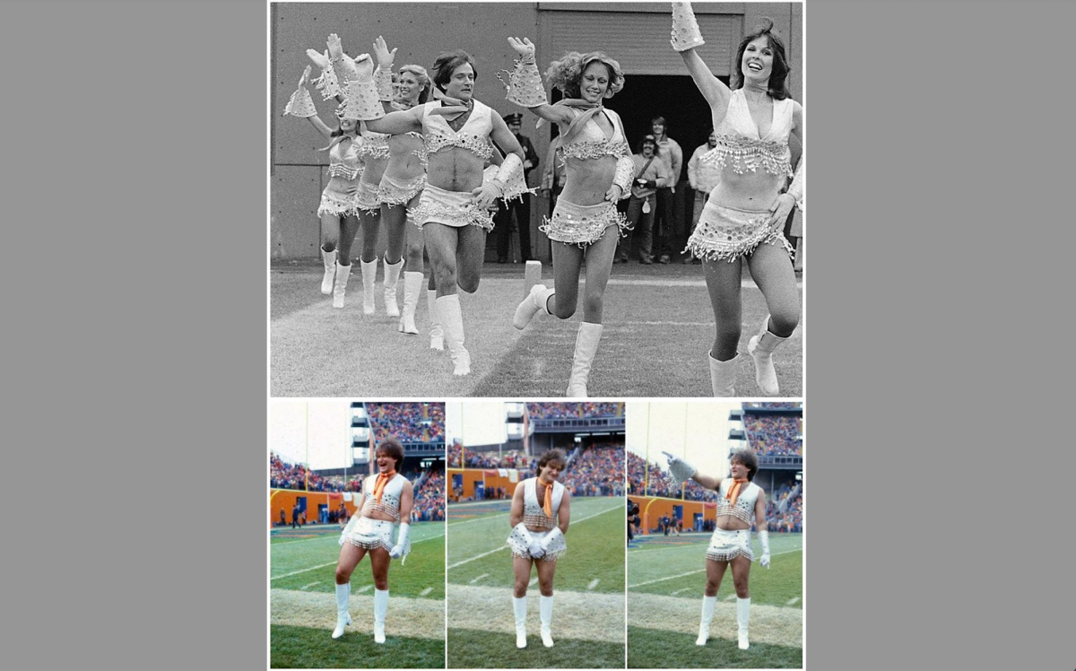 When Robin Williams Debuted as the First Male NFL Cheerleader - City Cast Denver