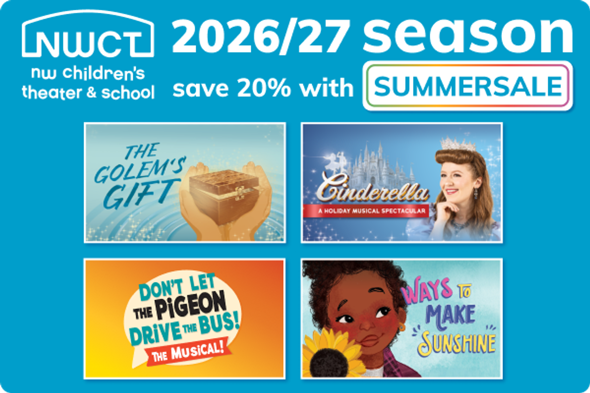 display ad for Northwest Children's Theater