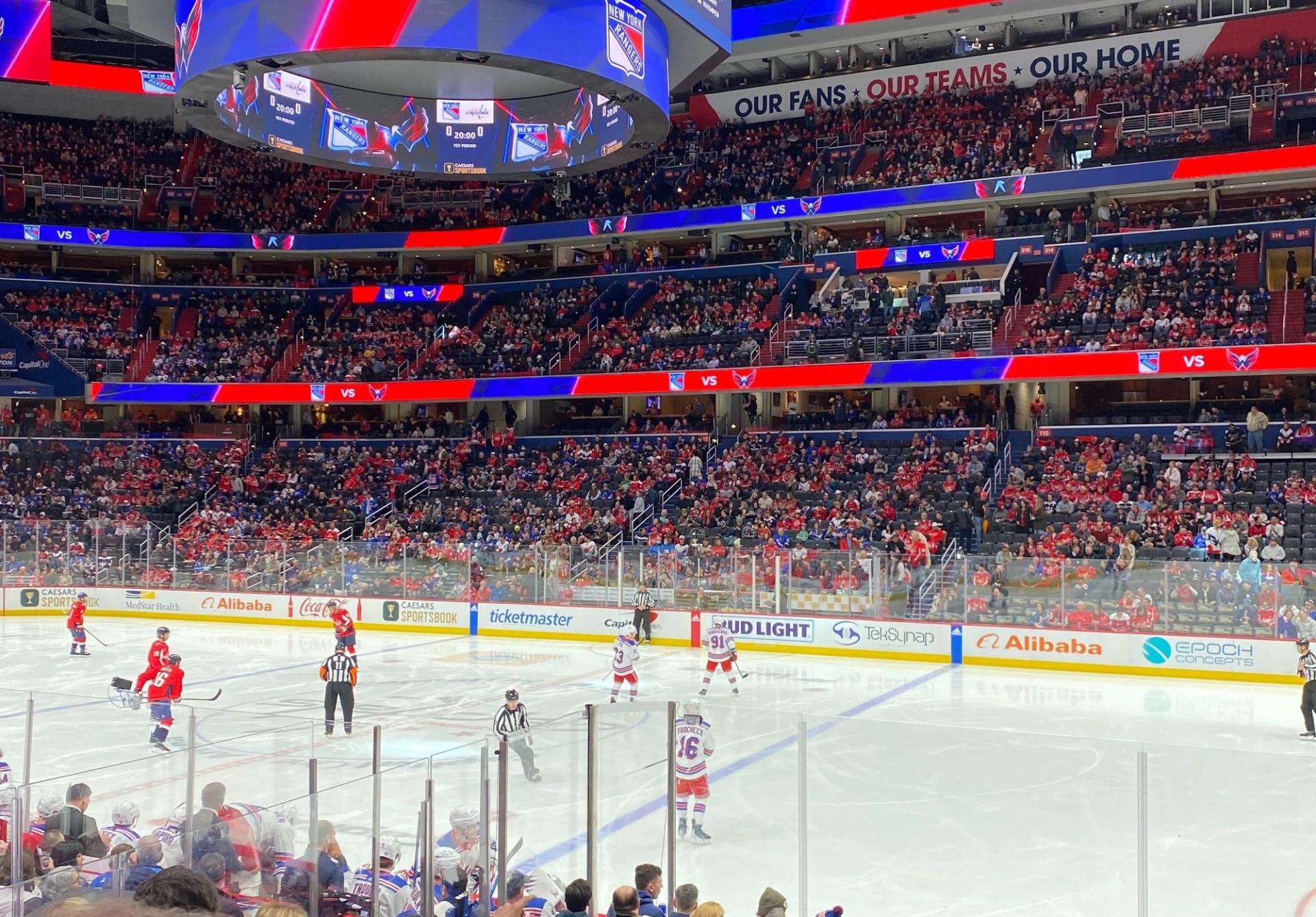 Caps game. (Julia Karron/City Cast DC)