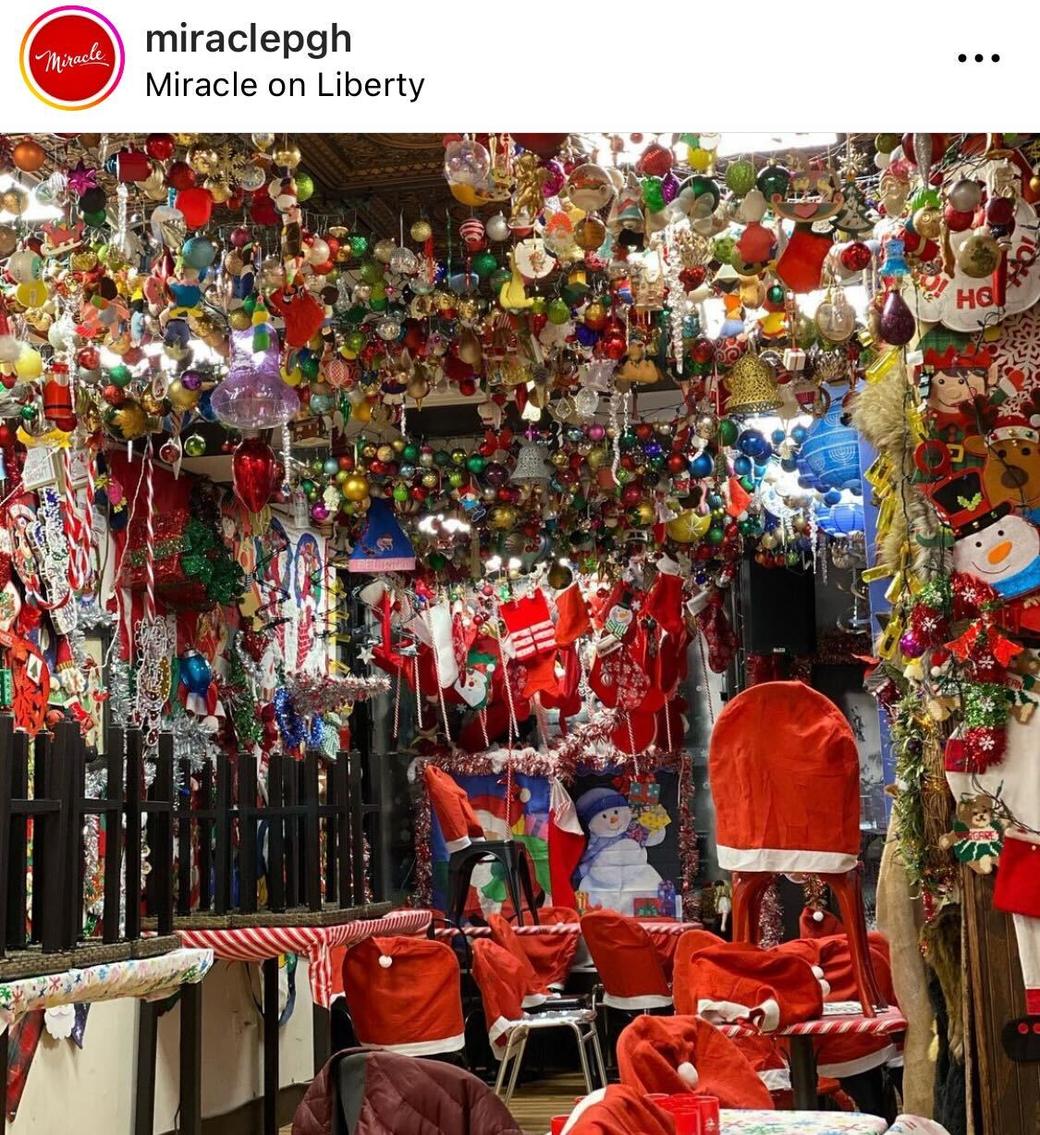 Drink and be merry at Miracle on Liberty. (@miraclepgh)