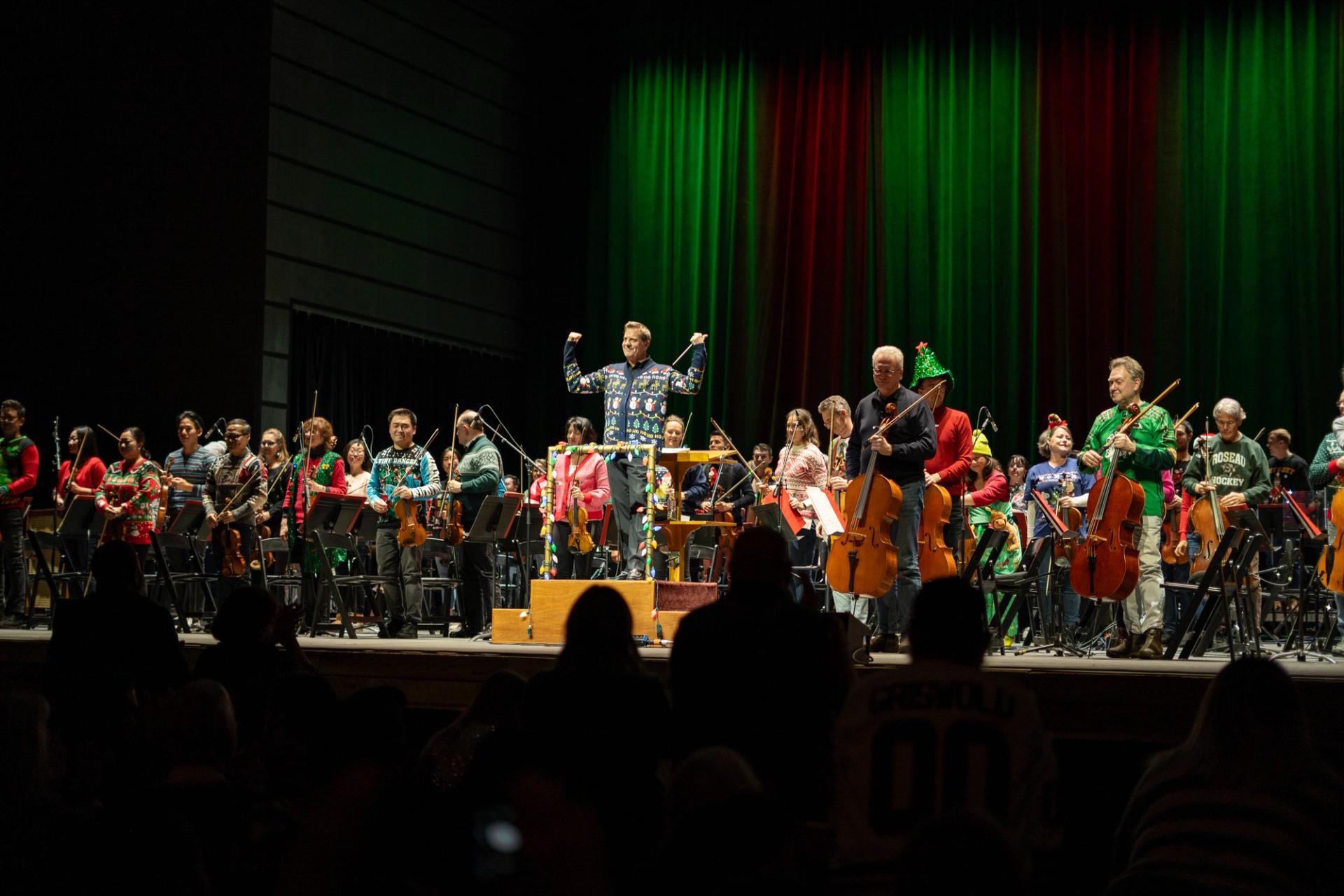 National Symphony Orchestra Ugly Sweater Concert. (Photo by Nate Payne)
