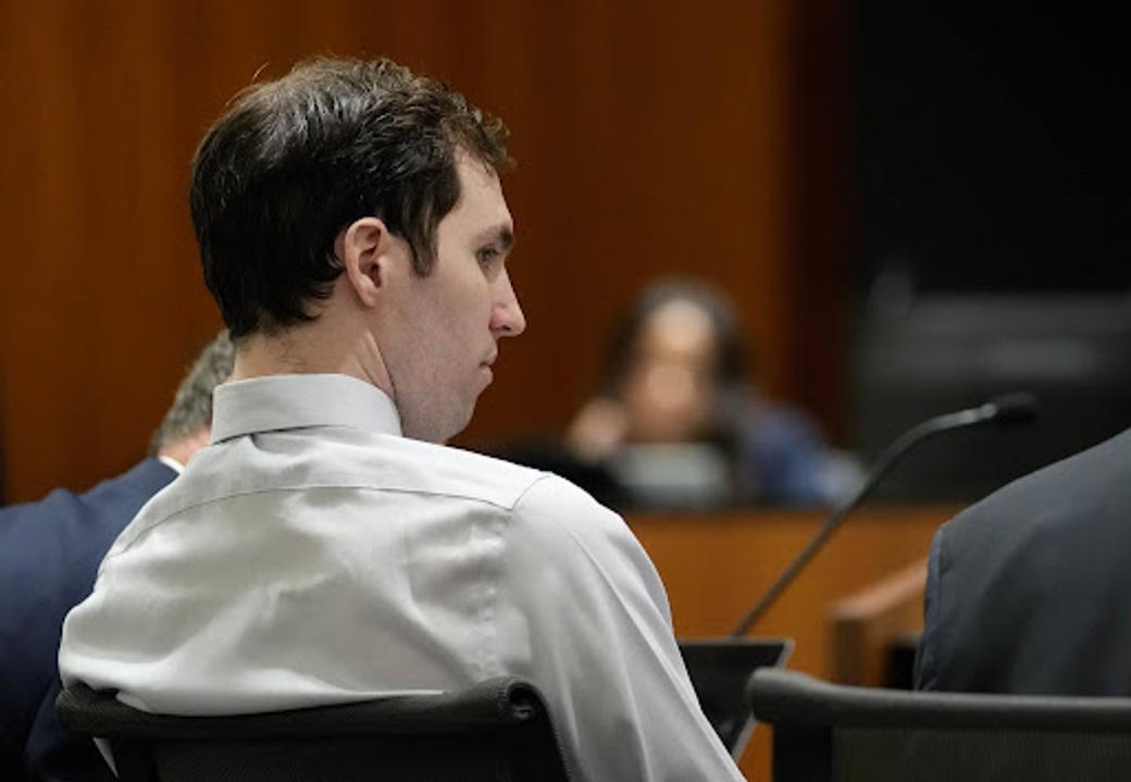 Picture of Tyler Robinson in Provo’s Fourth District Courthouse