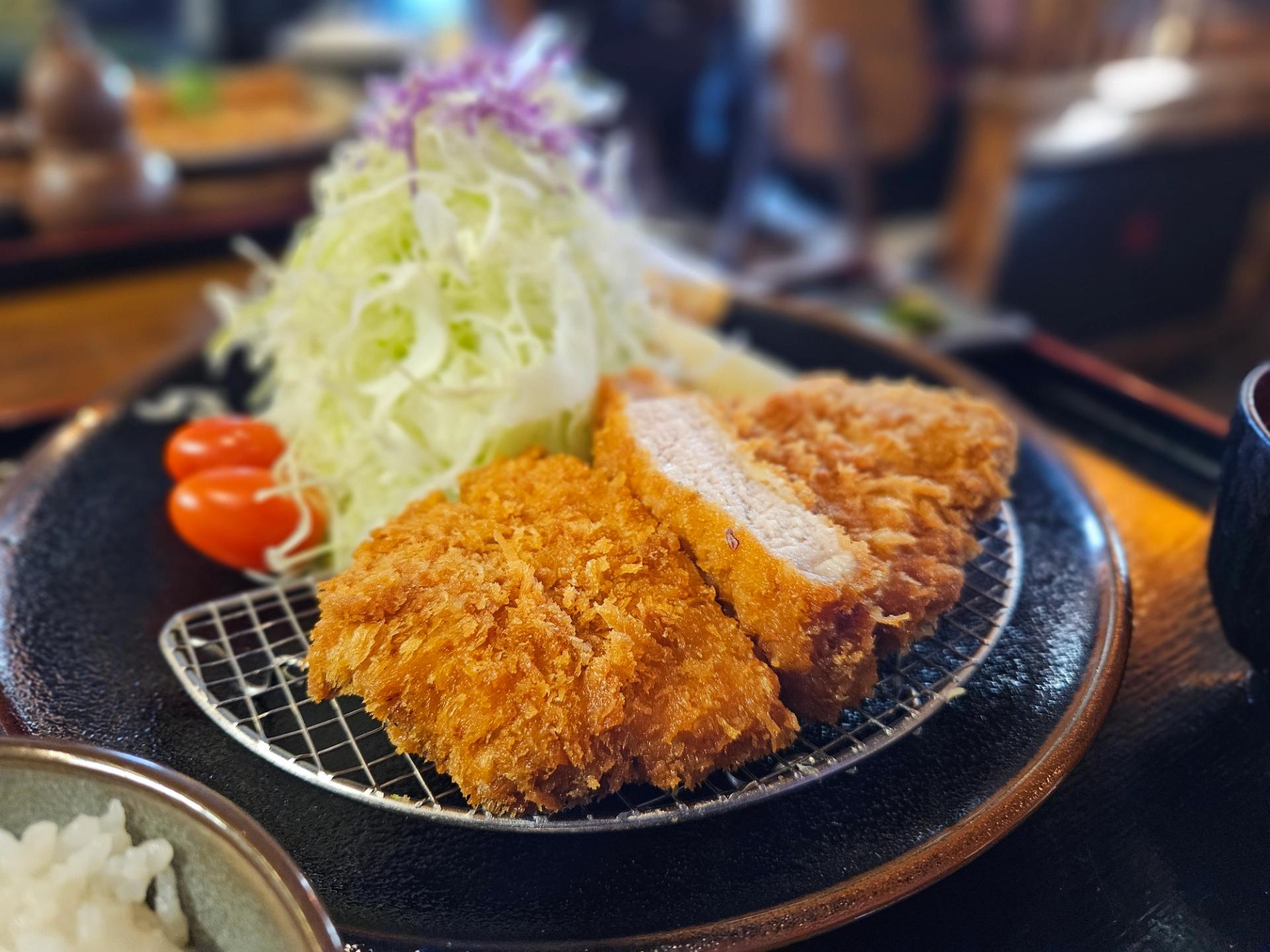 The tonkatsu at Katsuya Ton Ton.
