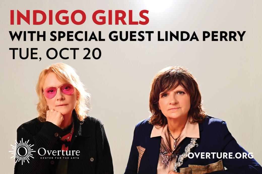 Display ad for Indigo Girls; Tuesday, October 20