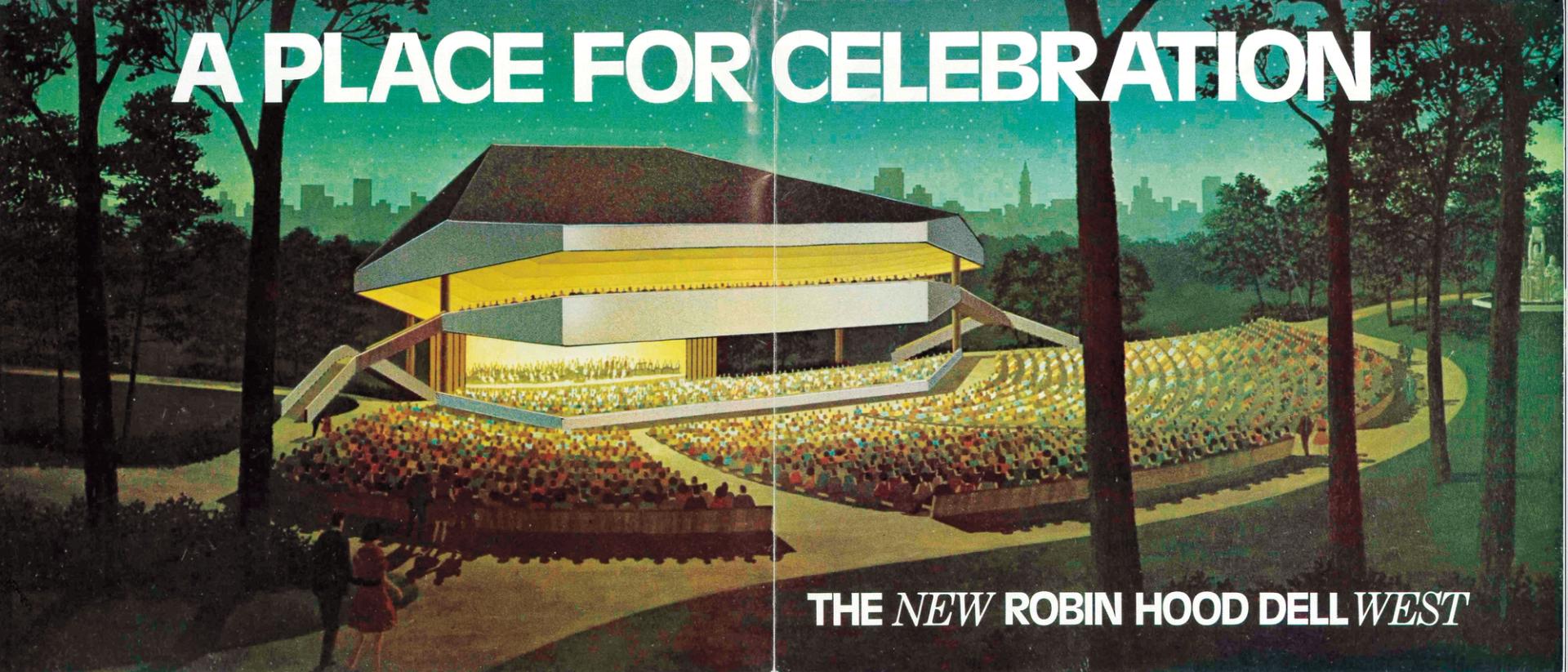 An artwork of the new Robin Hood Dell West